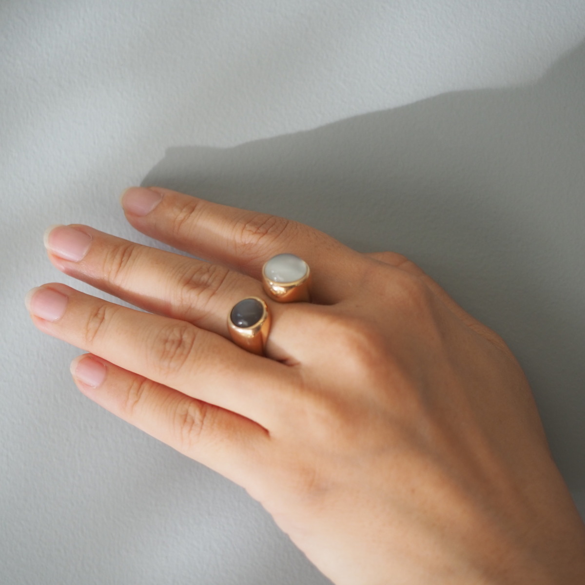 MONICA CASTIGLIONI AP-CABO MEDI-07 / Bronze, Moonstone,Graymoonstone