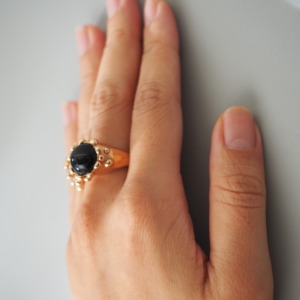 MONICA CASTIGLIONI AP-GOCCE-07 / Bronze, Onyx