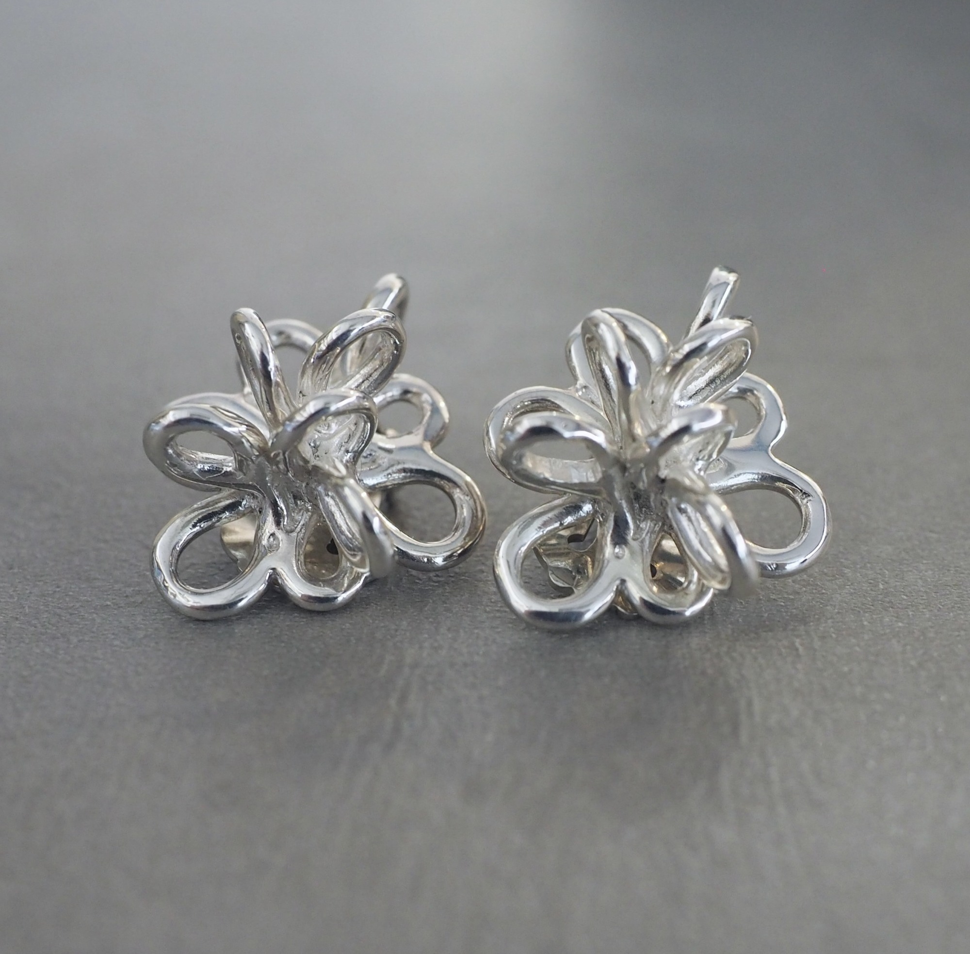 MONICA CASTIGLIONI O-FOGLIE-03 / Silver