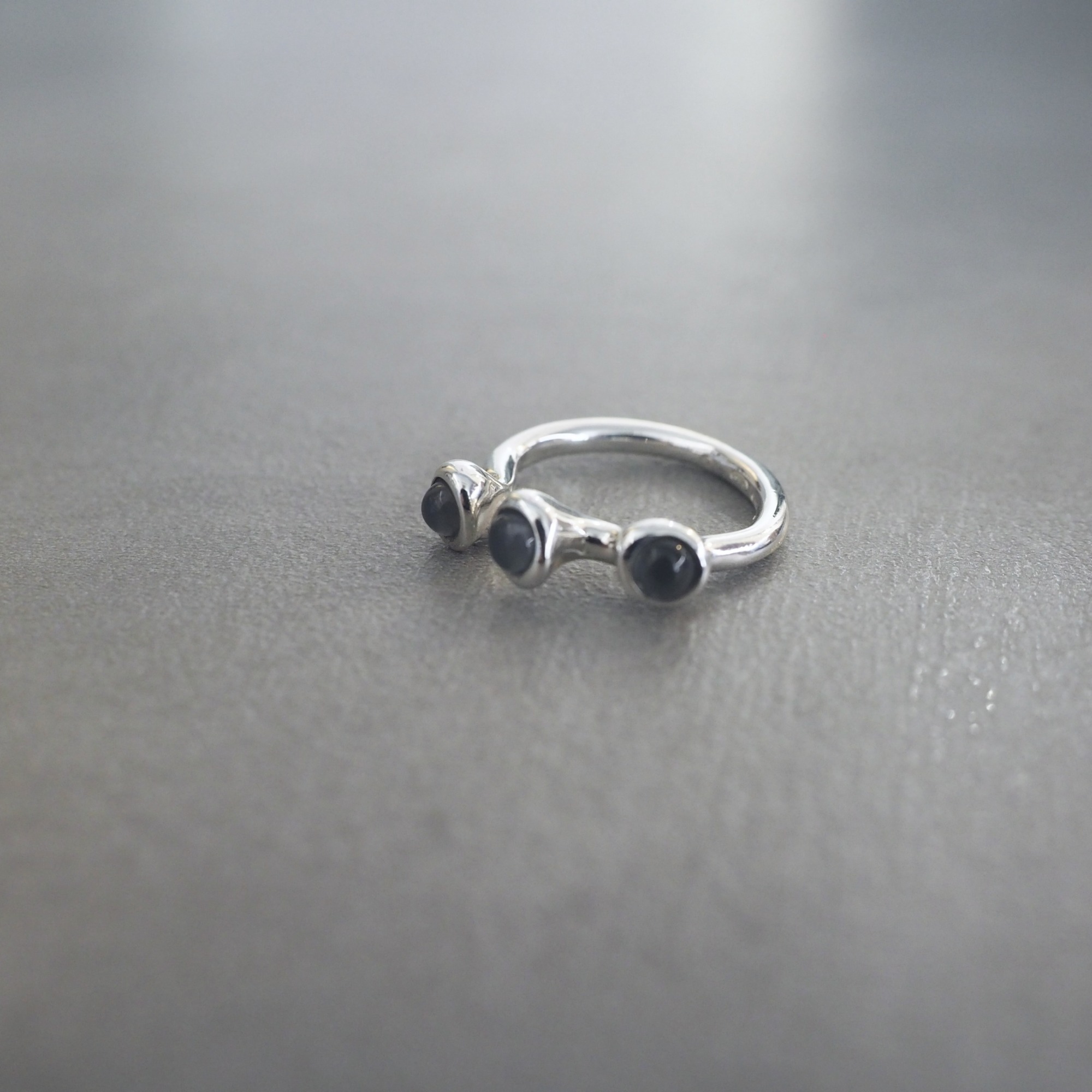 MONICA CASTIGLIONI AP-PISTILLINI-12 / Silver, GrayMoonstone