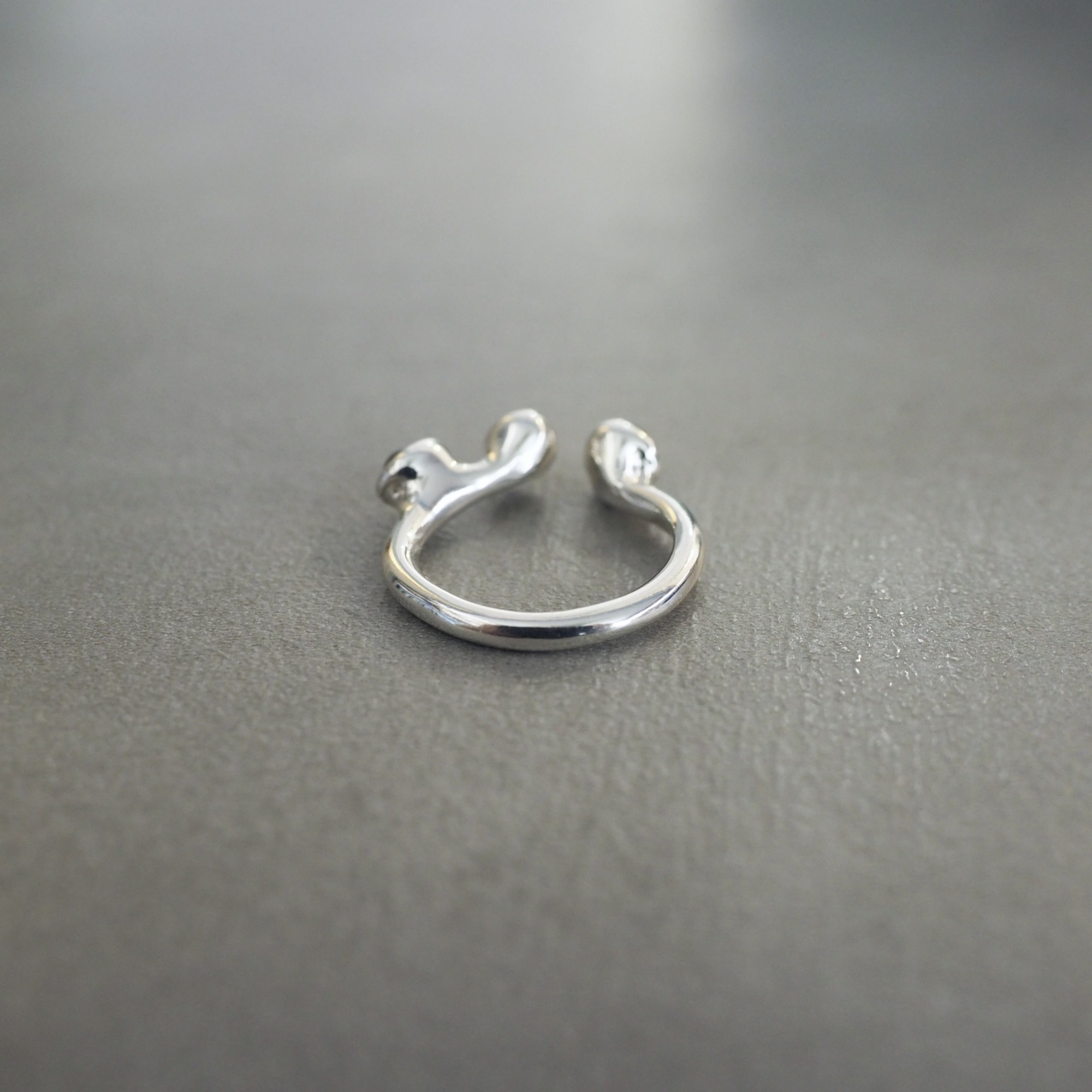 MONICA CASTIGLIONI AP-PISTILLINI-12 / Silver, GrayMoonstone