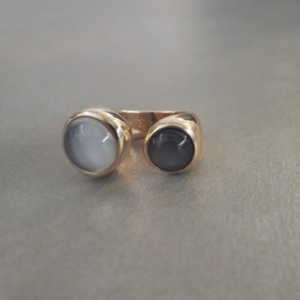 MONICA CASTIGLIONI AP-CABO MEDI-07 / Bronze, Moonstone,Graymoonstone