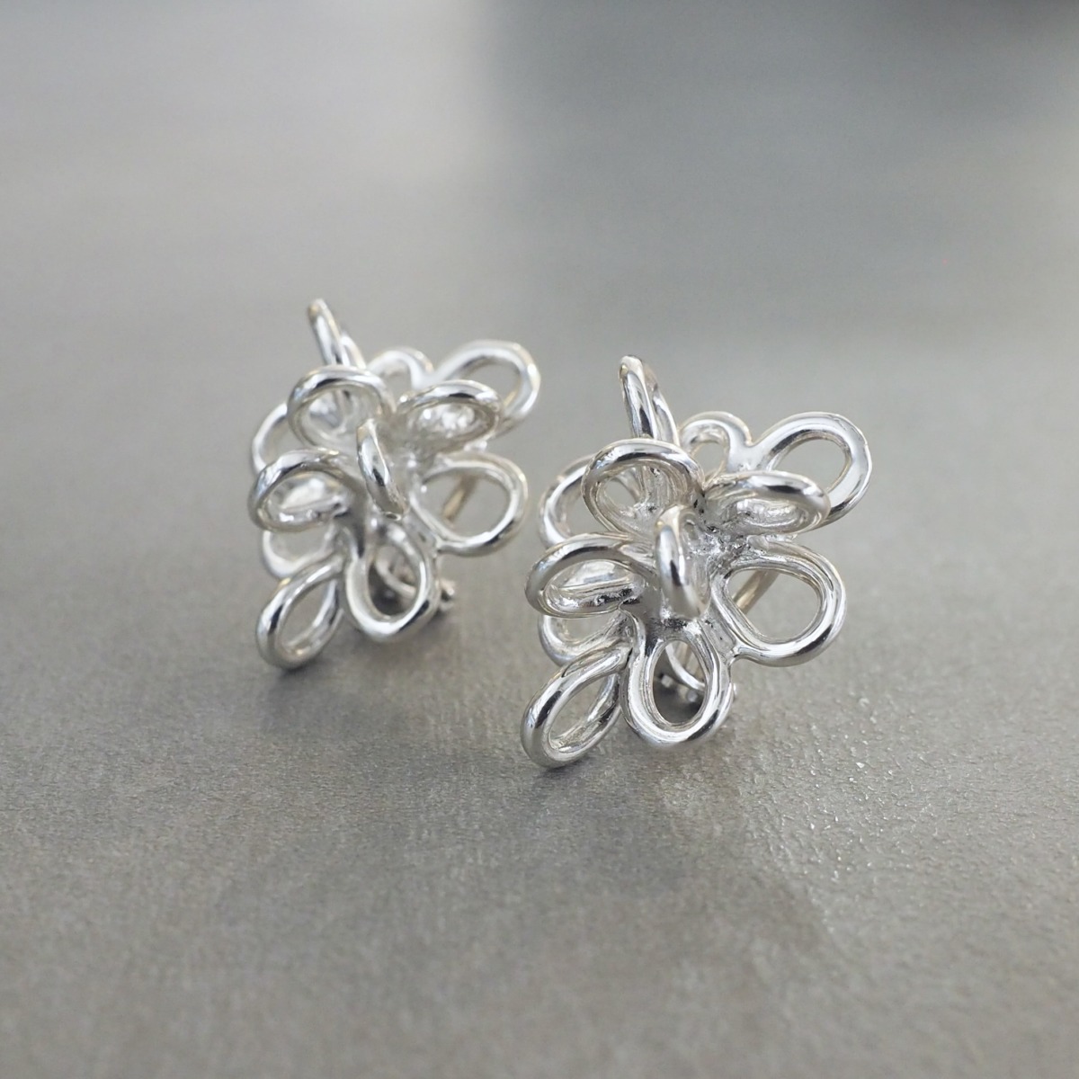 MONICA CASTIGLIONI O-FOGLIE-03 /  Silver