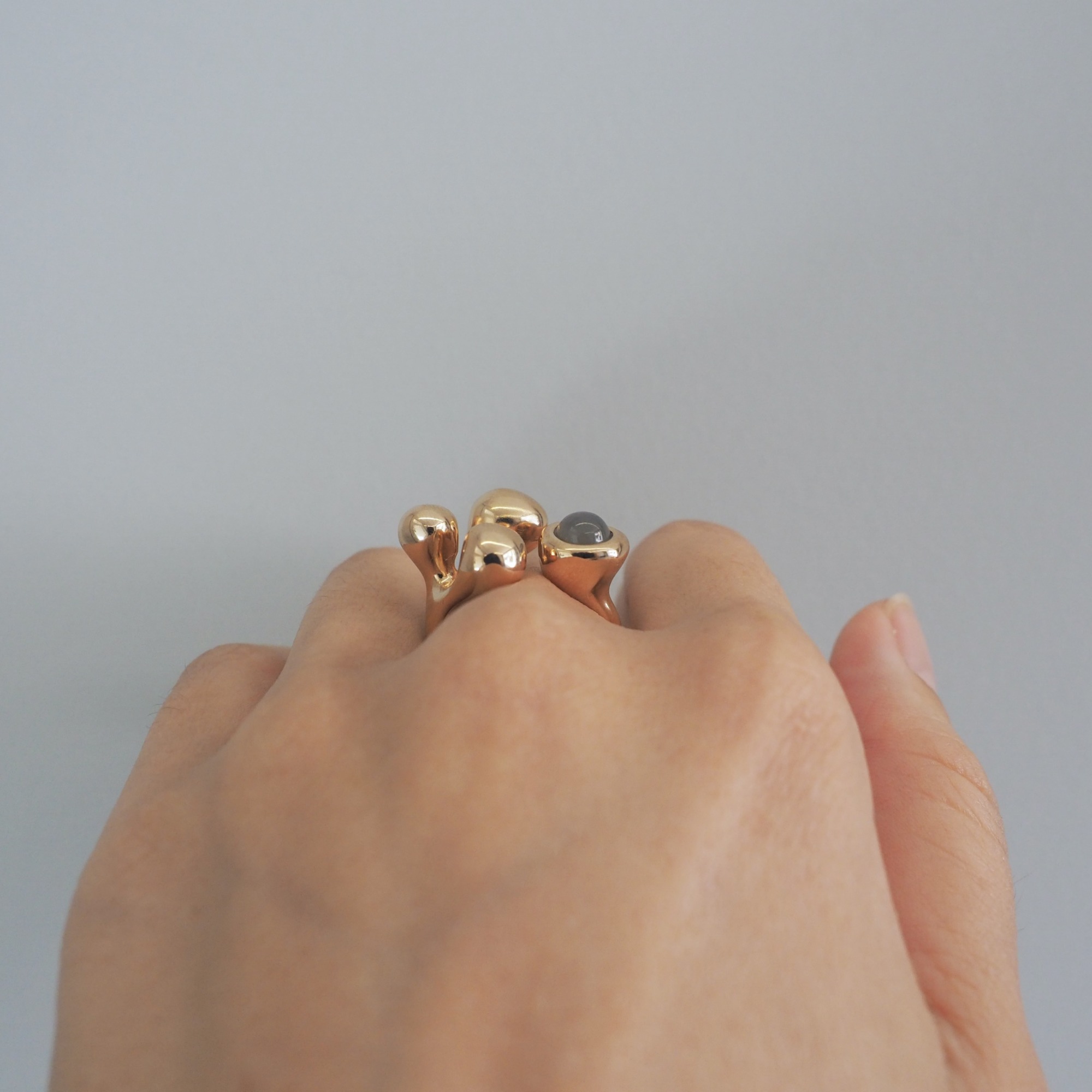 MONICA CASTIGLIONI AP-PISTILLI-120 Bronze, Graymoonstone