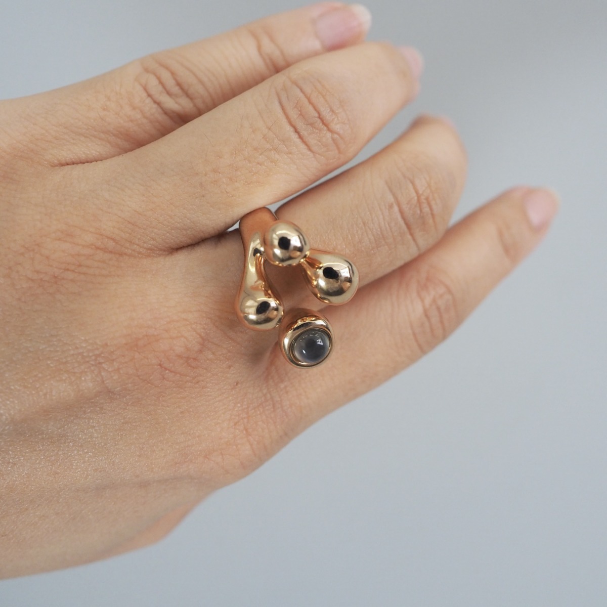 MONICA CASTIGLIONI AP-PISTILLI-120 Bronze, Graymoonstone