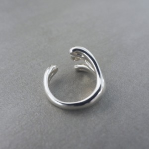 MONICA CASTIGLIONI AP-ABBRACCI-19 / Silver, Moonstone