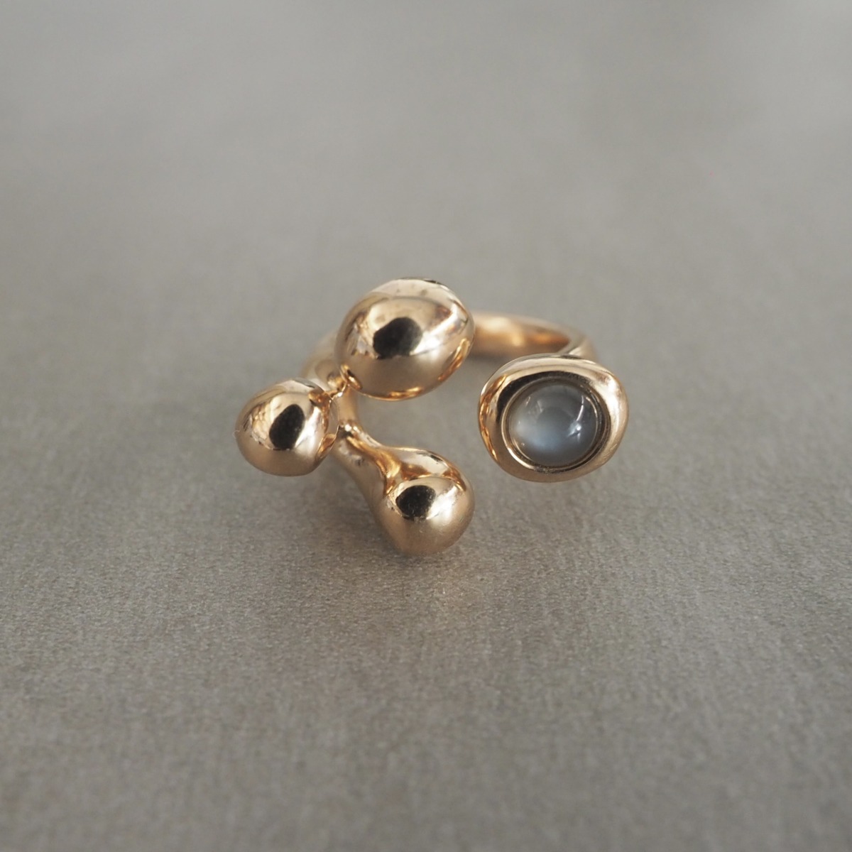 MONICA CASTIGLIONI AP-PISTILLI-120 Bronze, Graymoonstone