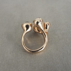 MONICA CASTIGLIONI AP-PISTILLI-120 Bronze, Graymoonstone