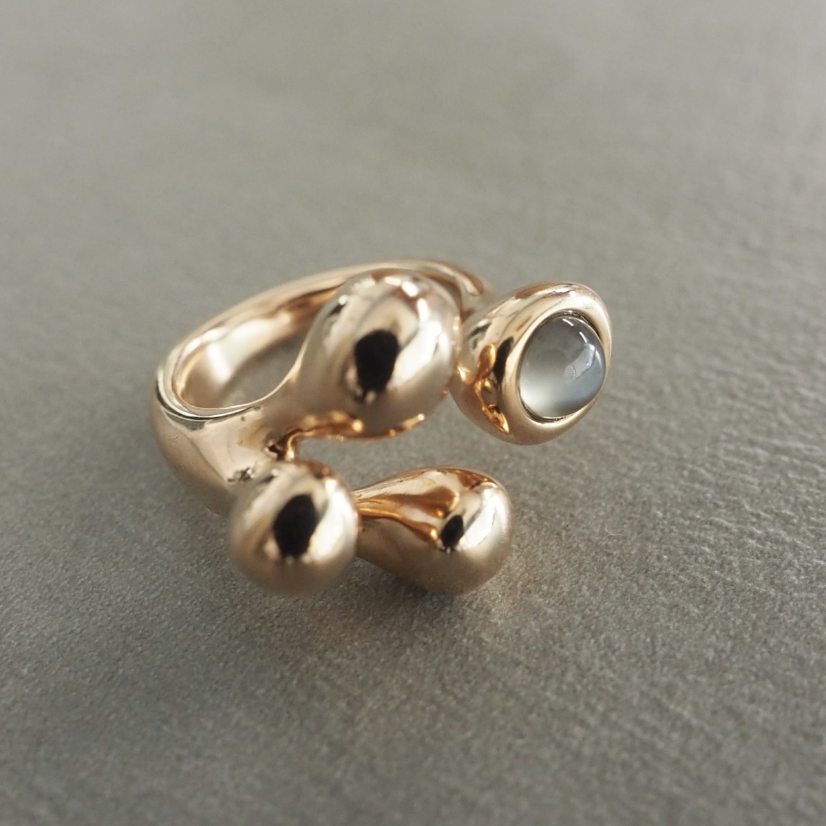 MONICA CASTIGLIONI AP-PISTILLI-120 Bronze, Graymoonstone