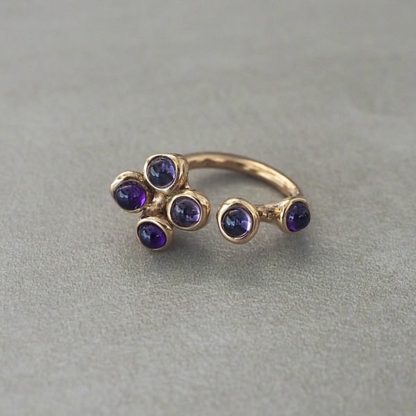 MONICA CASTIGLIONI AP-PISTILLINI-28 / Bronze, Amethyst