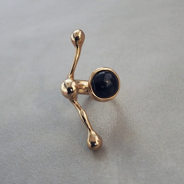 MONICA CASTIGLIONI AP-PISTILLI-26 / Bronze, Onyx